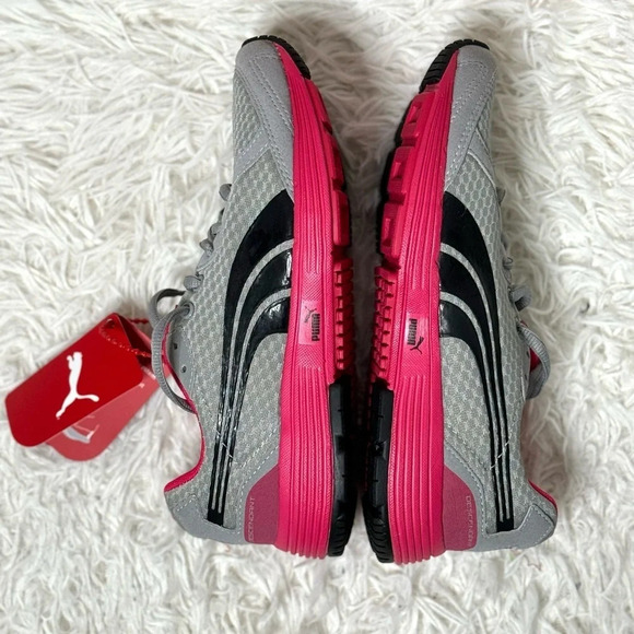 PUMA sneaker Descendant jr, Lifestyle Kindergarten fit, NWT, grey pink, size 3 - Picture 5 of 14